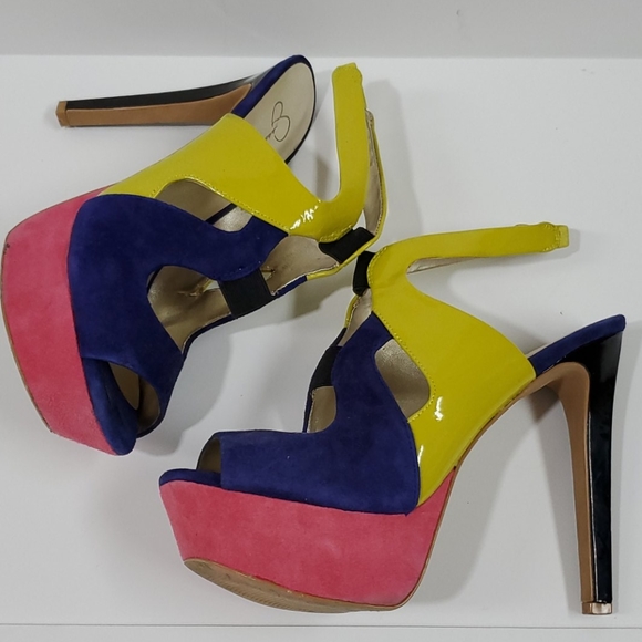 Jessica Simpson Shoes - Jessica Simpson 5" Bendie  platform patent leather